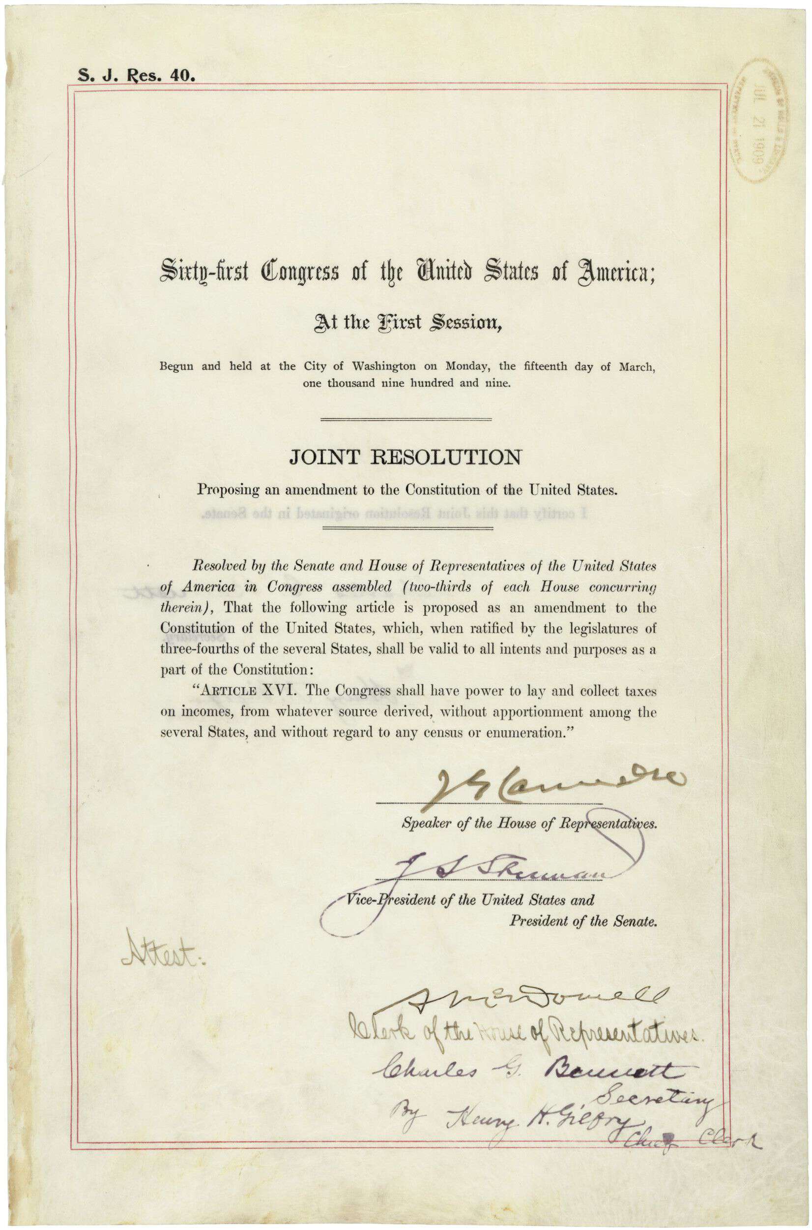 16th Amendment